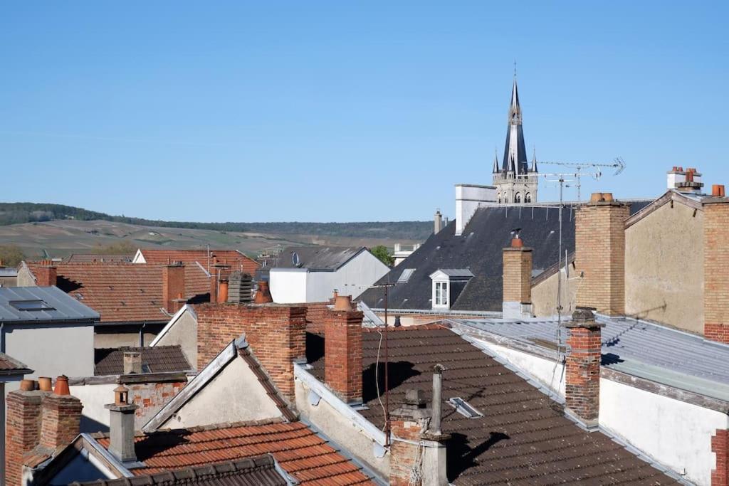 E Centre Ville Professeur Langevin Spacieux Cosy Épernay Esterno foto